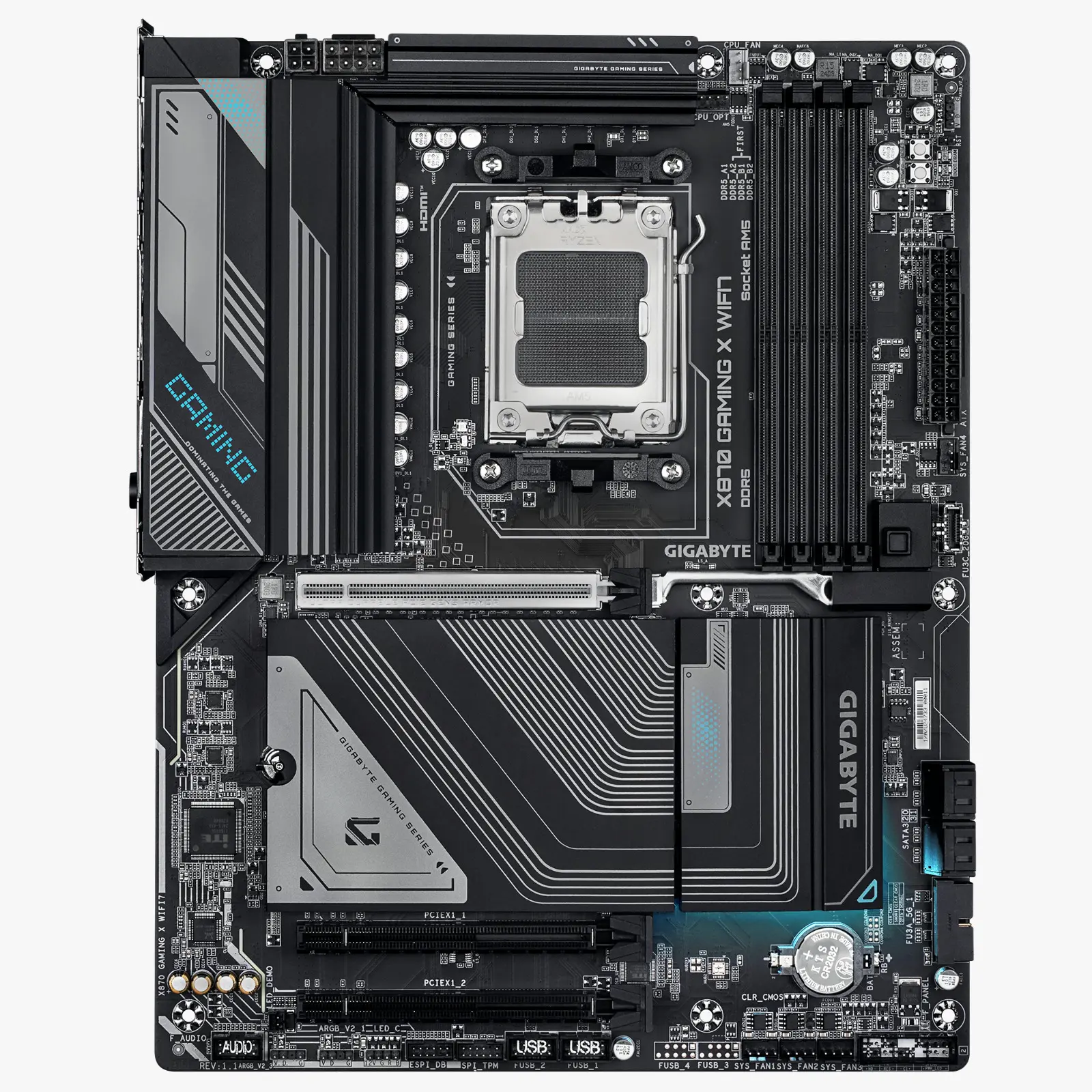 CM AMD GIGABYTE X870 GAMING X WIFI7 DDR5